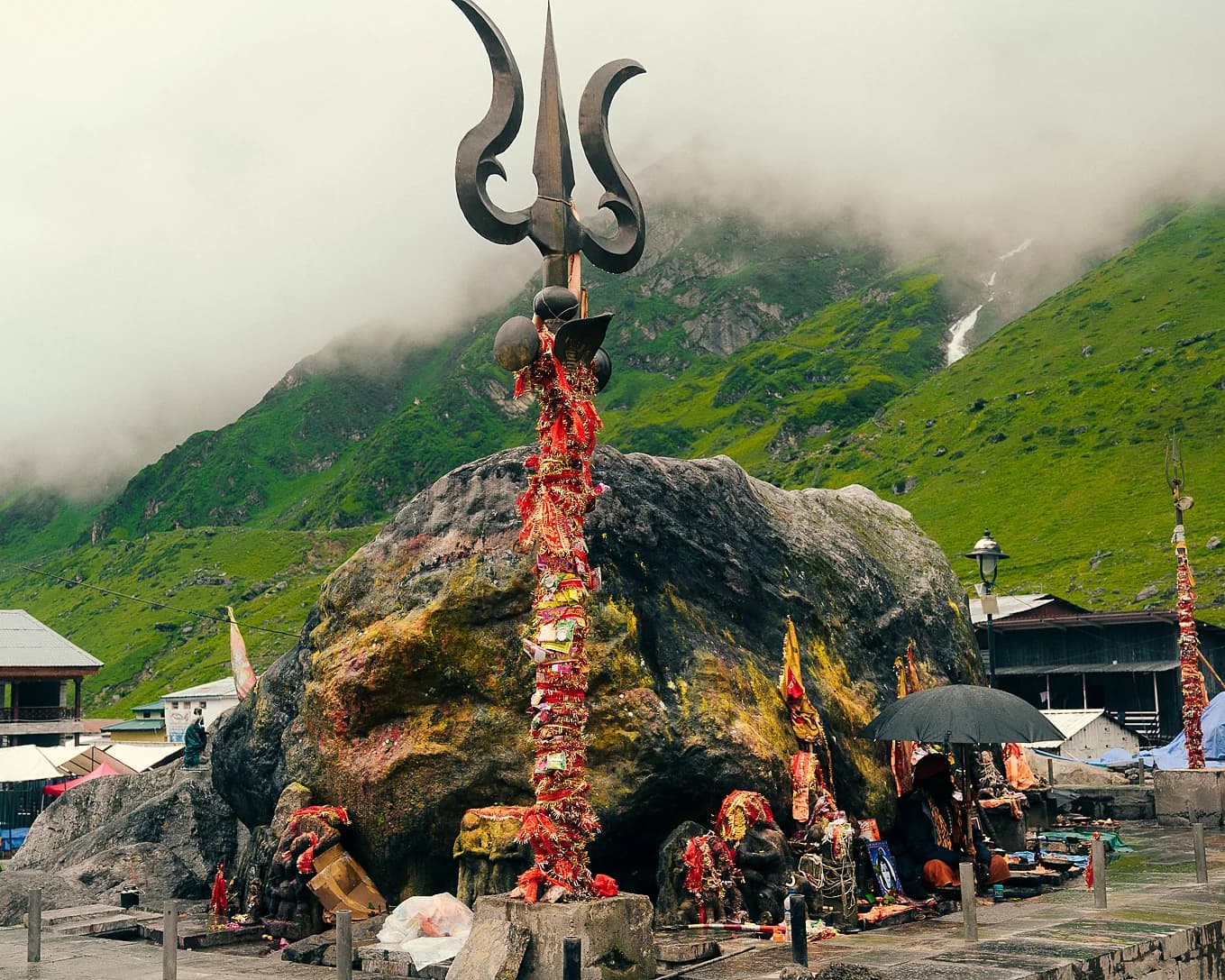 Trident before the snow, Panch Kedar